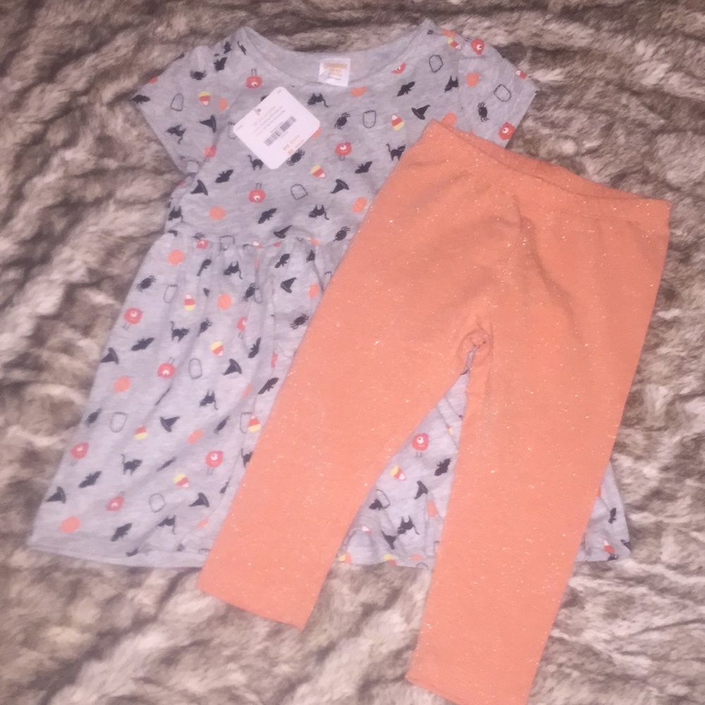 ✅NWT Halloween dress and leggings